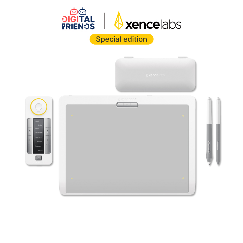 Xencelabs เมาส์ปากกา รุ่น Pen Tablet Medium Bundle SE