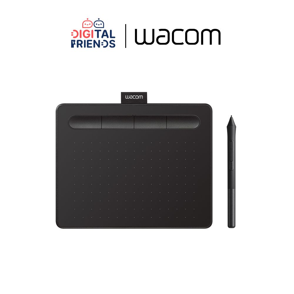 Wacom เมาส์ปากกา รุ่น Intuos Small - Black